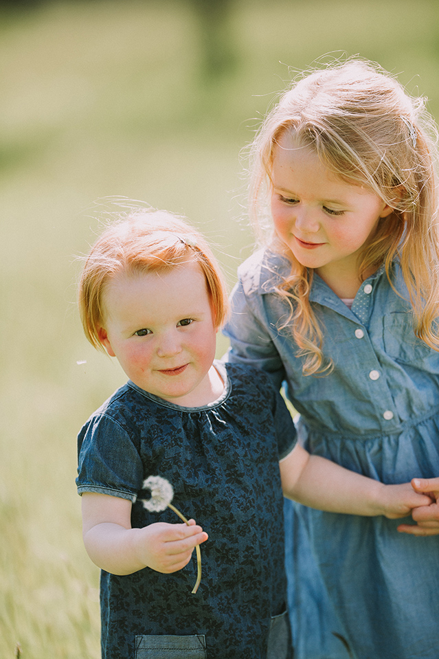 Familien Fotografie in der Natur